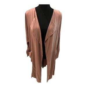 Spoon Jeans Taupe Duster Jacket Large